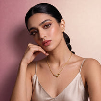 Interlock Gold Necklace