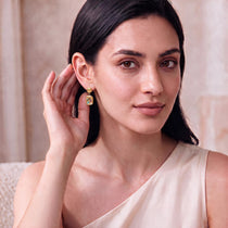 Jewel Canvas Gold Earrings