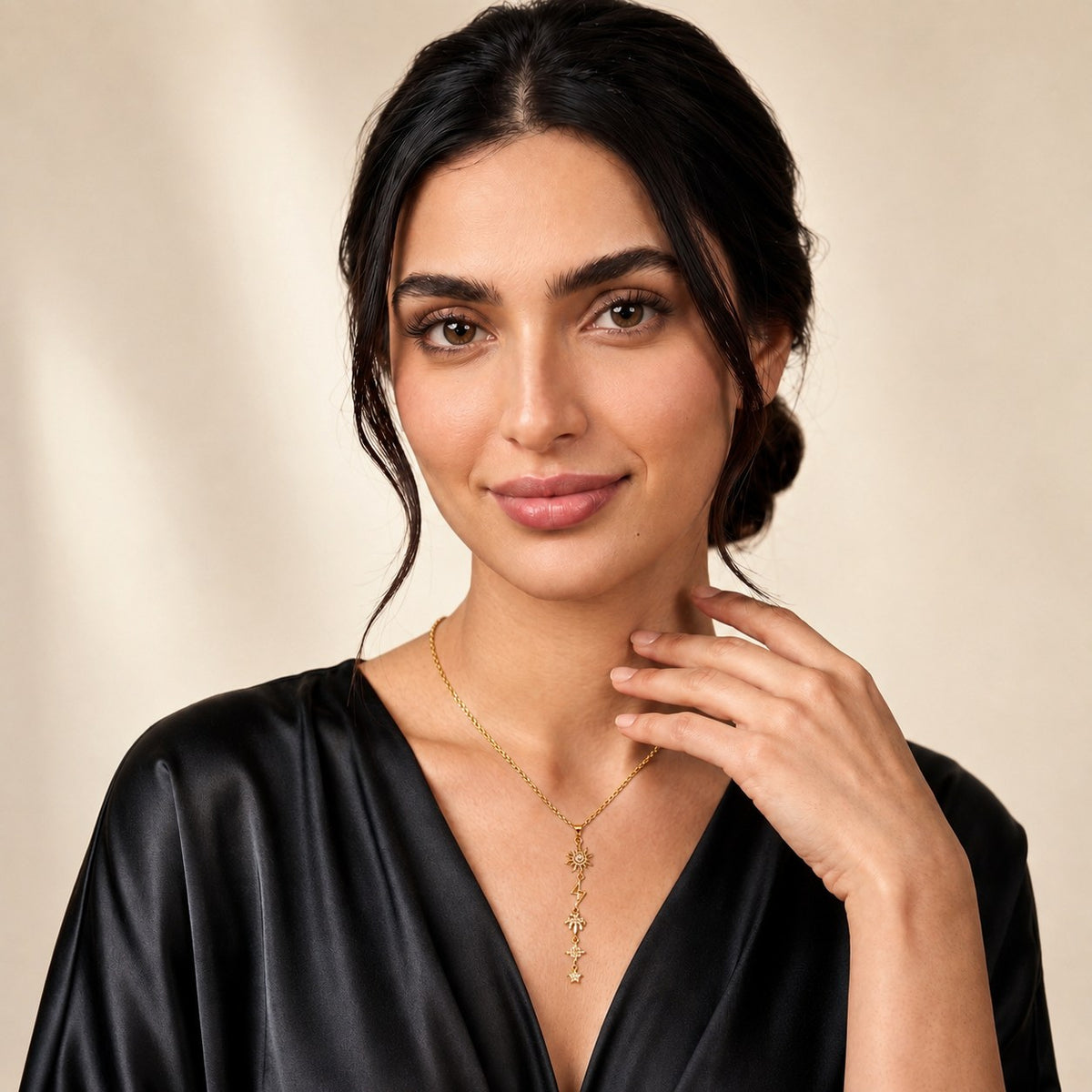 Palm Gold Necklace