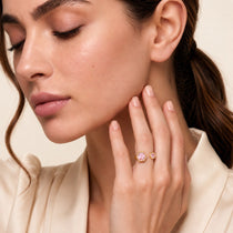 Roselle Duo Gold Ring