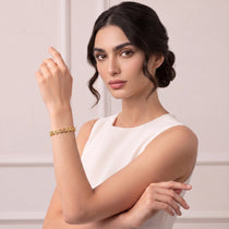 Florence Gold Plated Bangle
