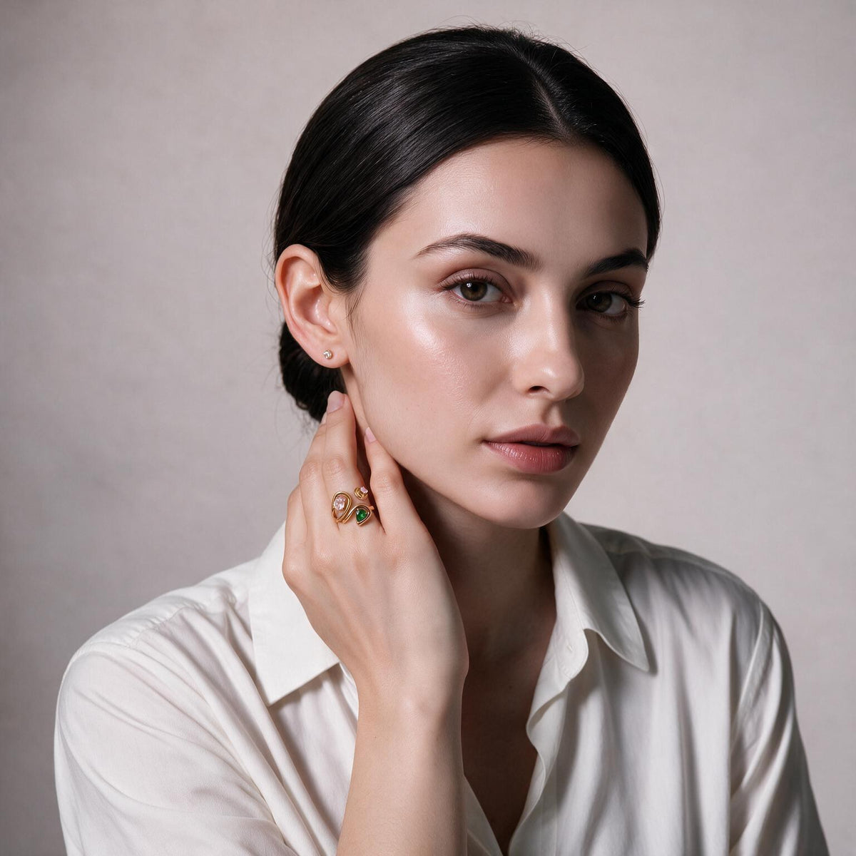 Eden Gem Gold Ring