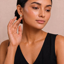 Livia Bow Gold Earrings