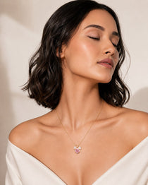 PinkMuse Gold Necklace