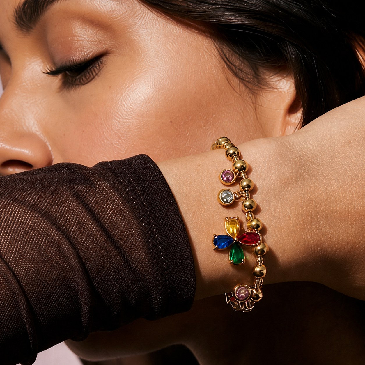 Prism Gold Bracelet Secondary image