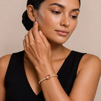 Veronica Gold Tennis Bracelet