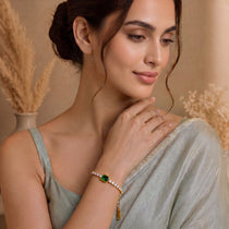 Veronica Gold Tennis Bracelet