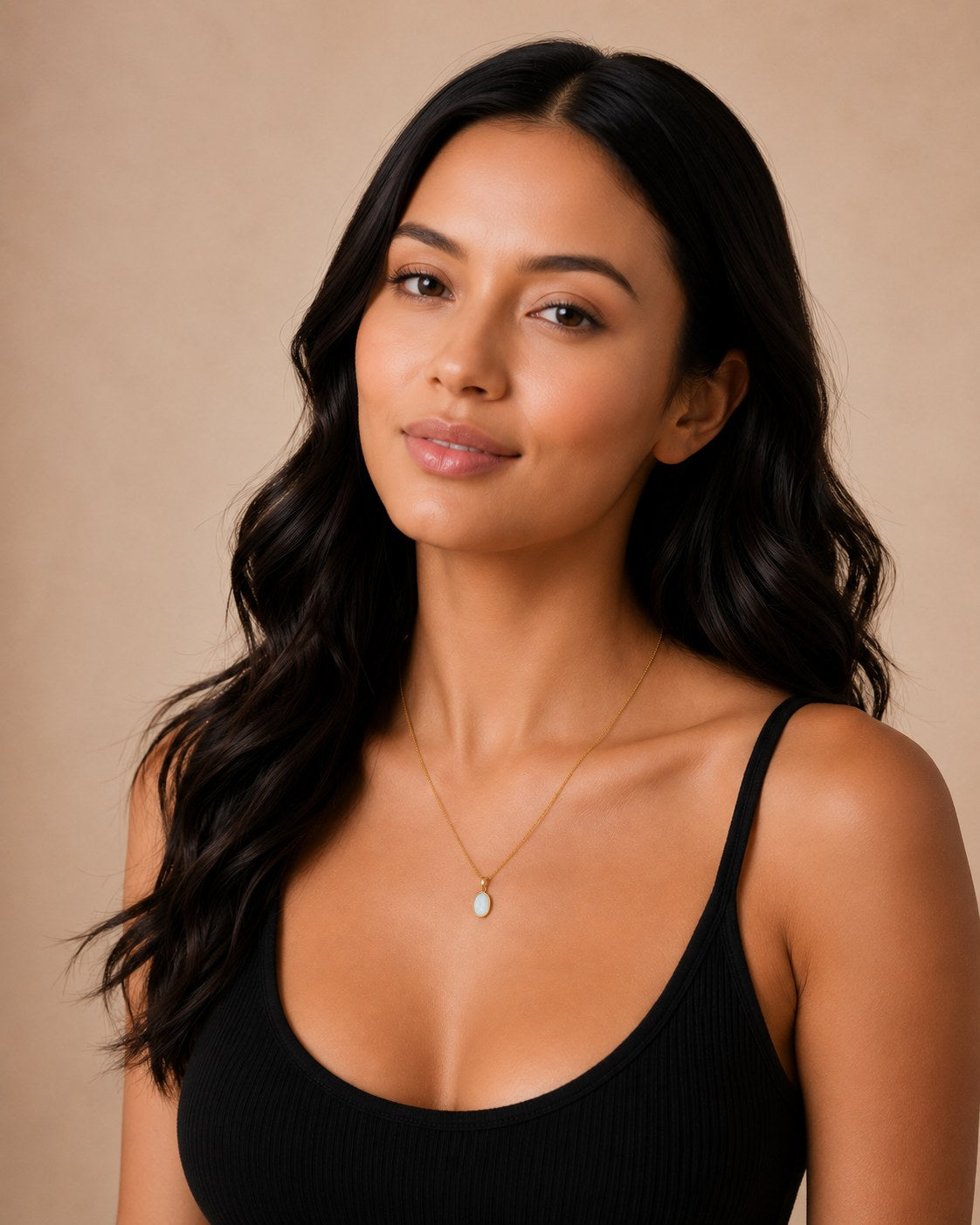 Opal Gold Necklace