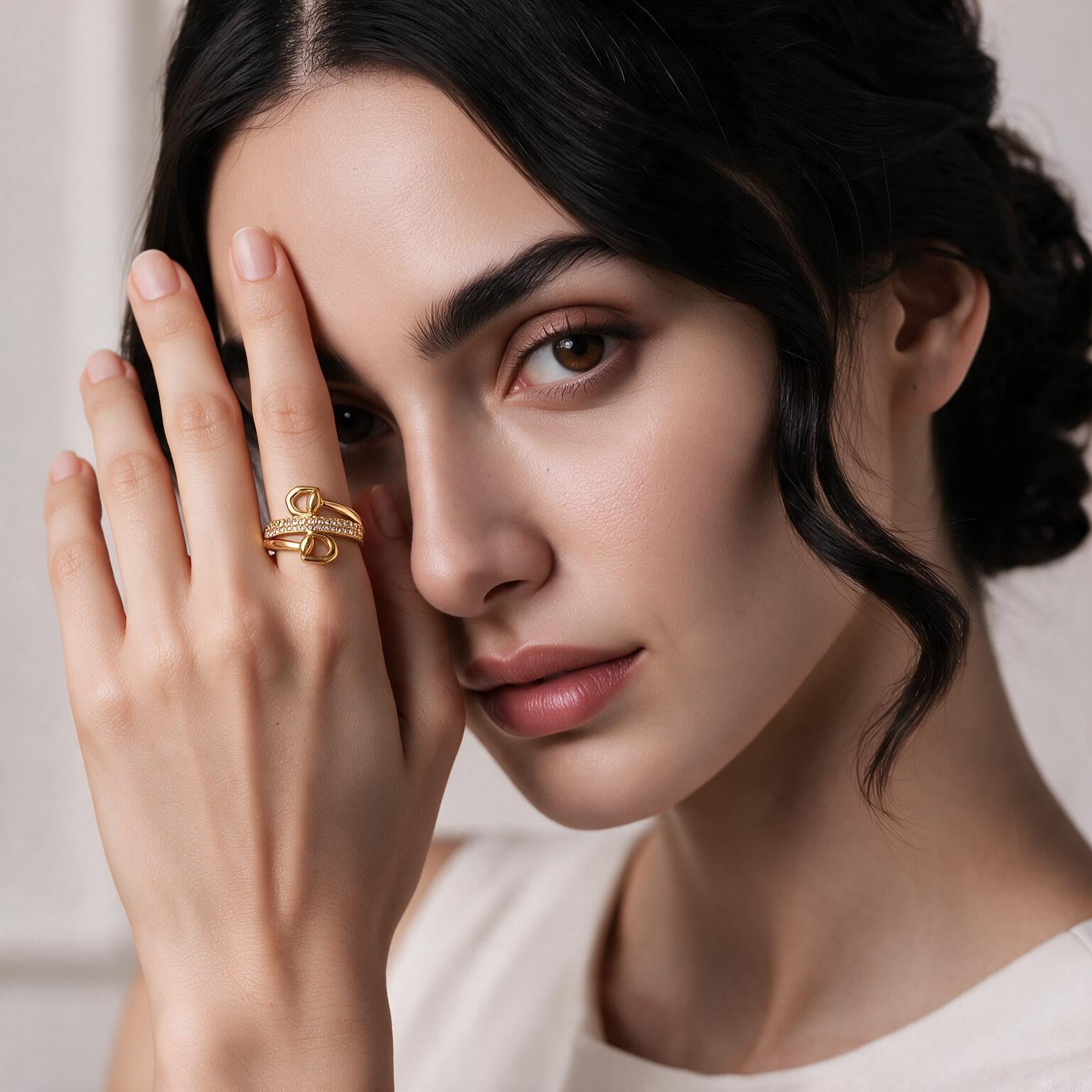 Embrace Gold Ring Secondary image