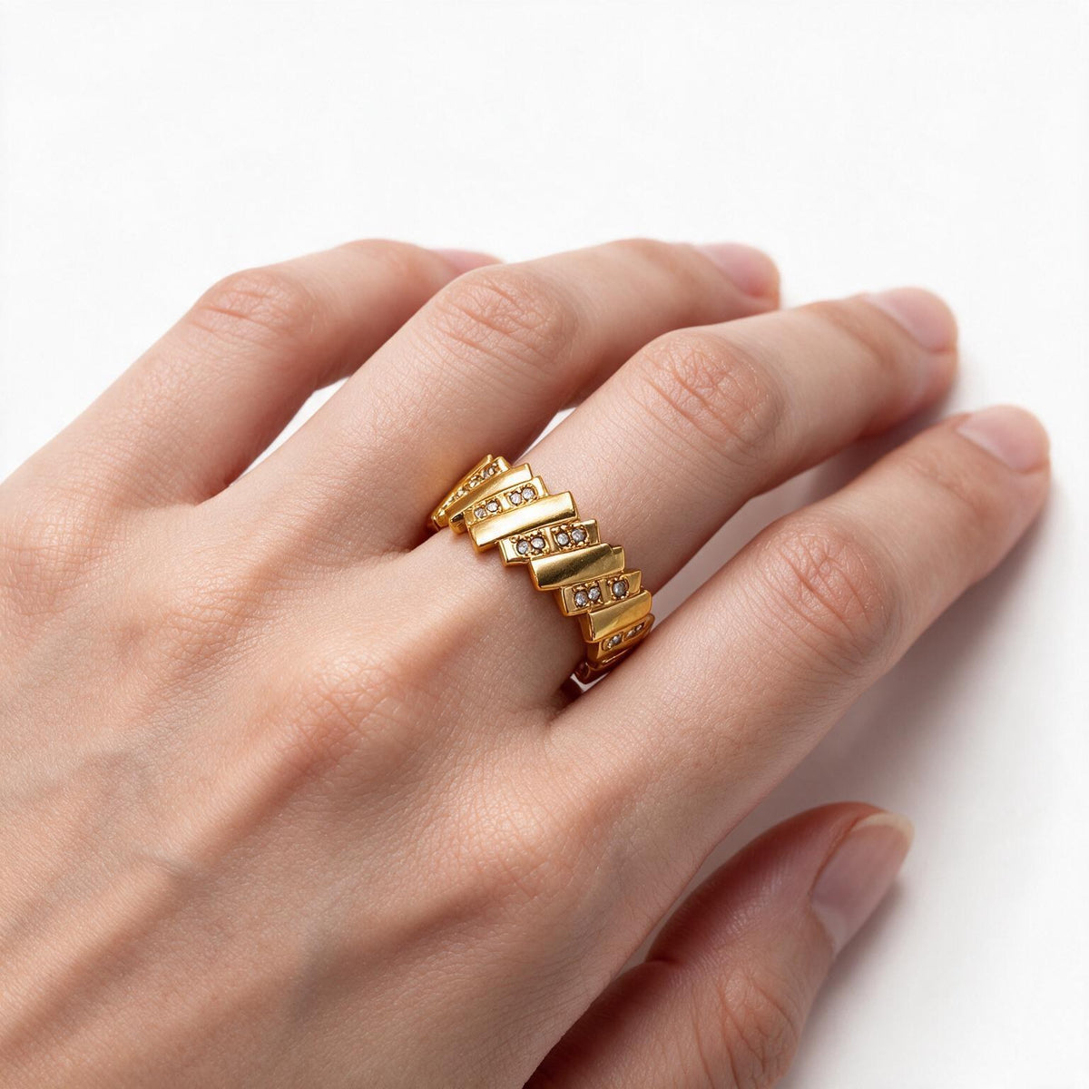 Art Deco Gold Ring