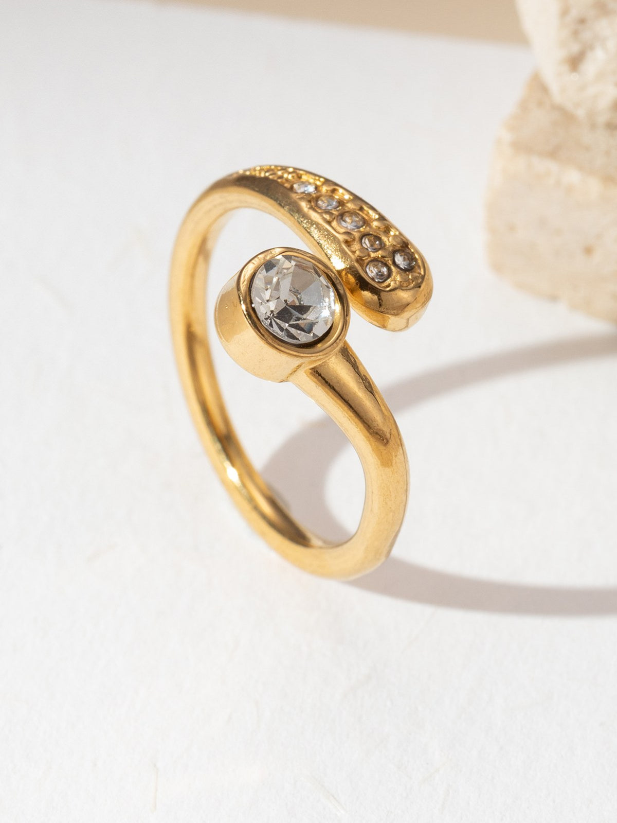 Celestia Open Gold Ring