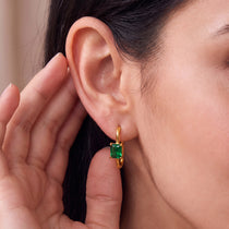 Nova Gold Statement Hoop Earrings