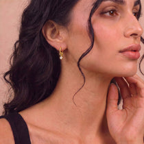 Coil Gold Hoop Earrings