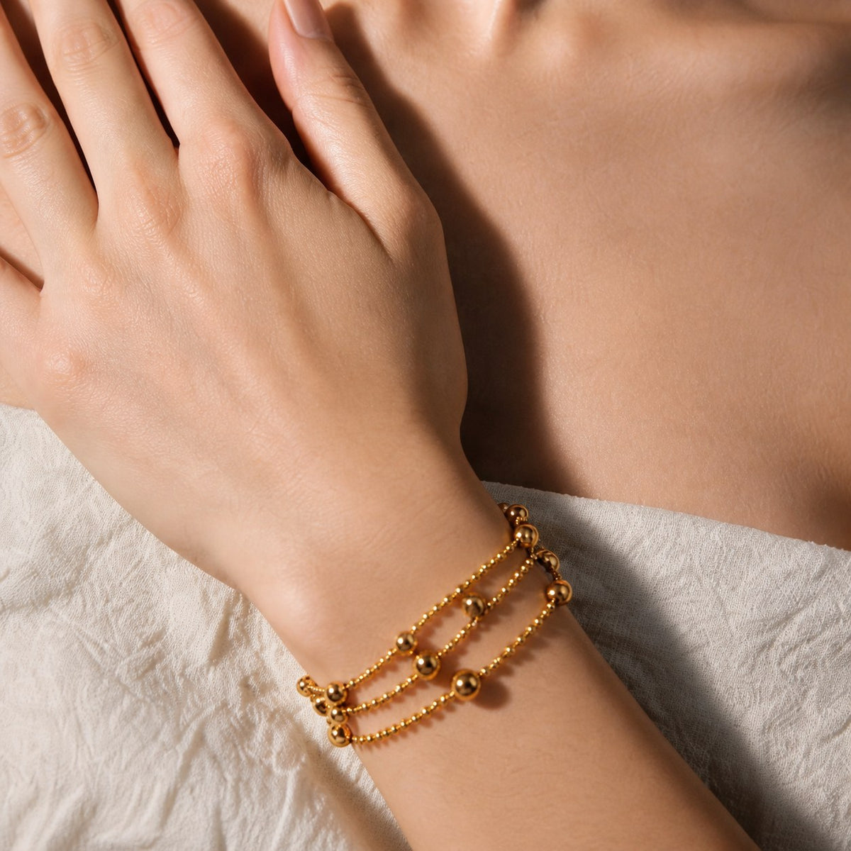 Orbit Gold Bracelet