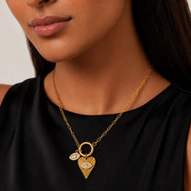Divine Eye Gold Necklace