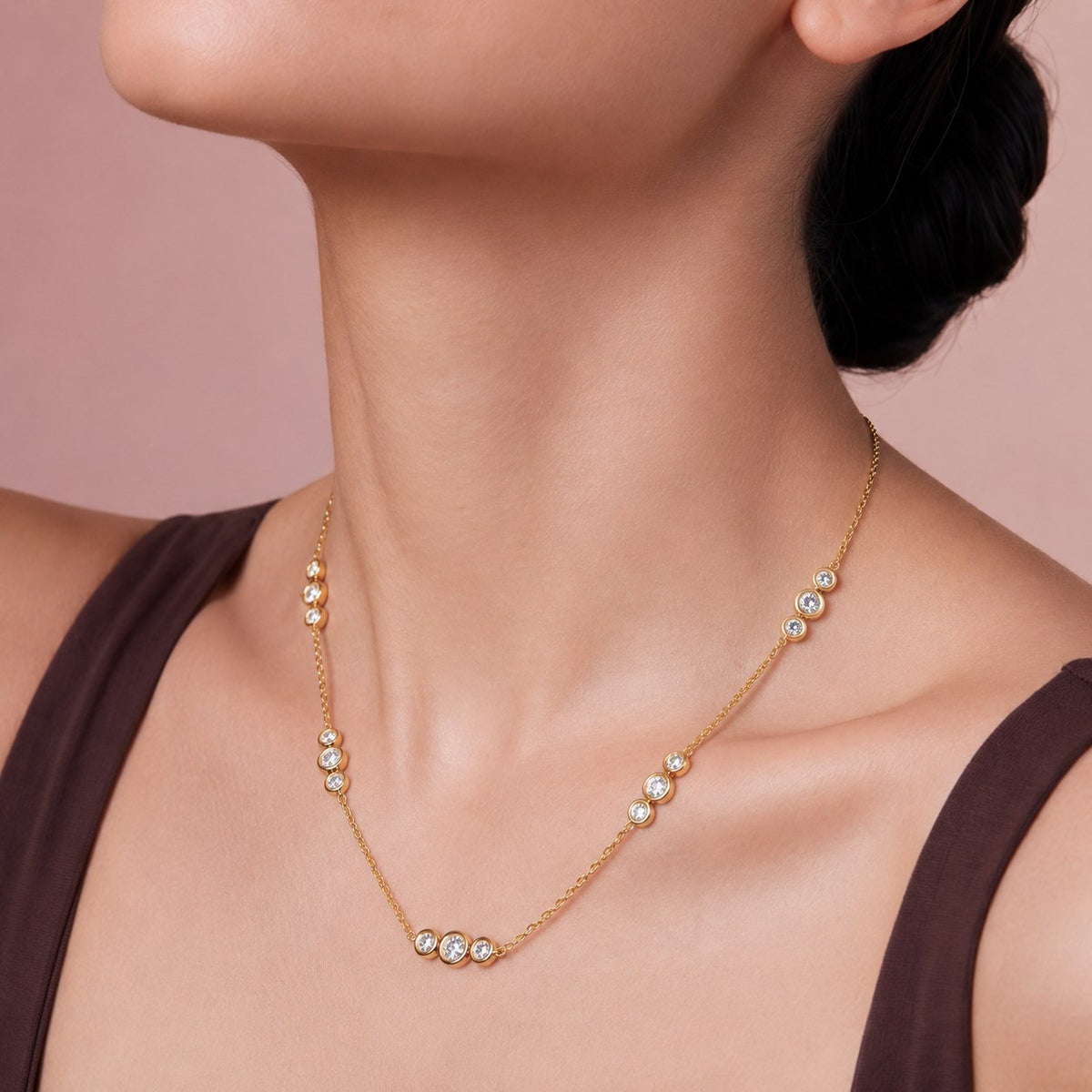 Whisper Gold Necklace