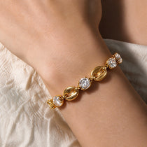 Interlock Gold Bracelet