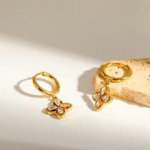 Fleur Gold Earrings