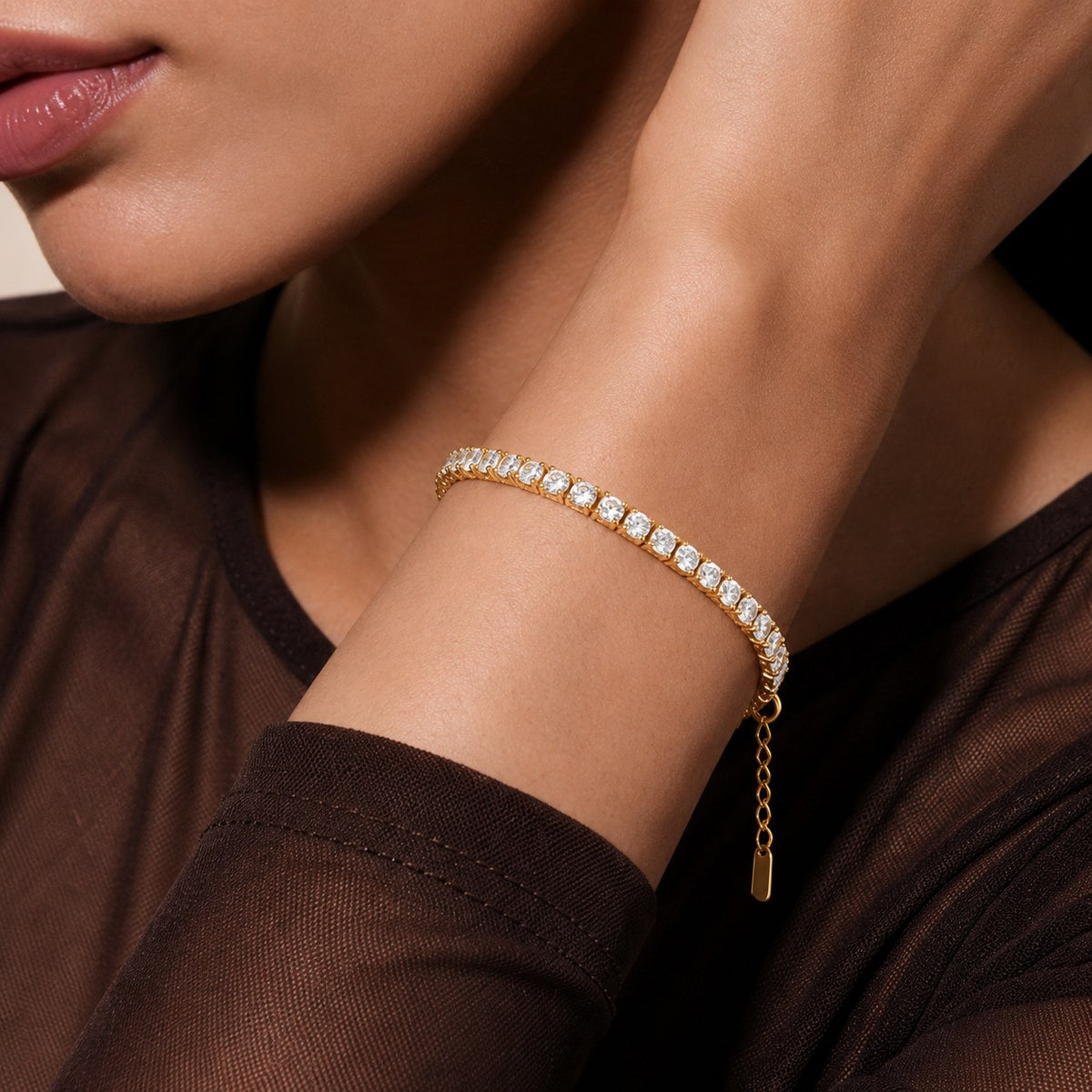 Elysian Tennis Bracelet