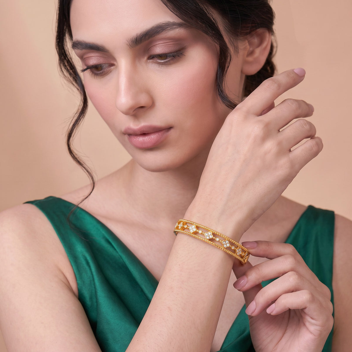 Imperial Gold Plated Bangle