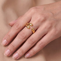 Tristar Gold Ring