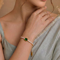 Veronica Gold Tennis Bracelet