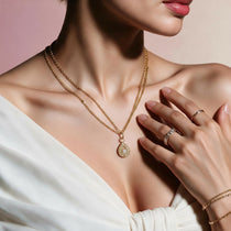 Aria Layered Gold Necklace