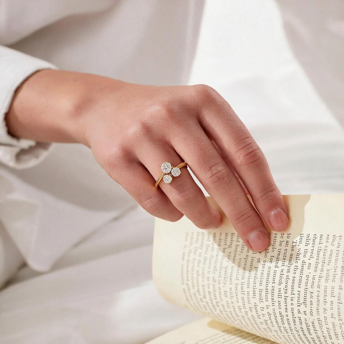 Magnolia Gold Ring
