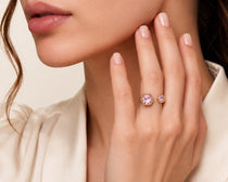 Roselle Duo Gold Ring