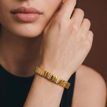 Nova Gold Plated Bangle