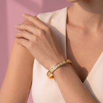 Orion Gold Plated Bangle
