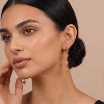 StarDrop Gold Earrings