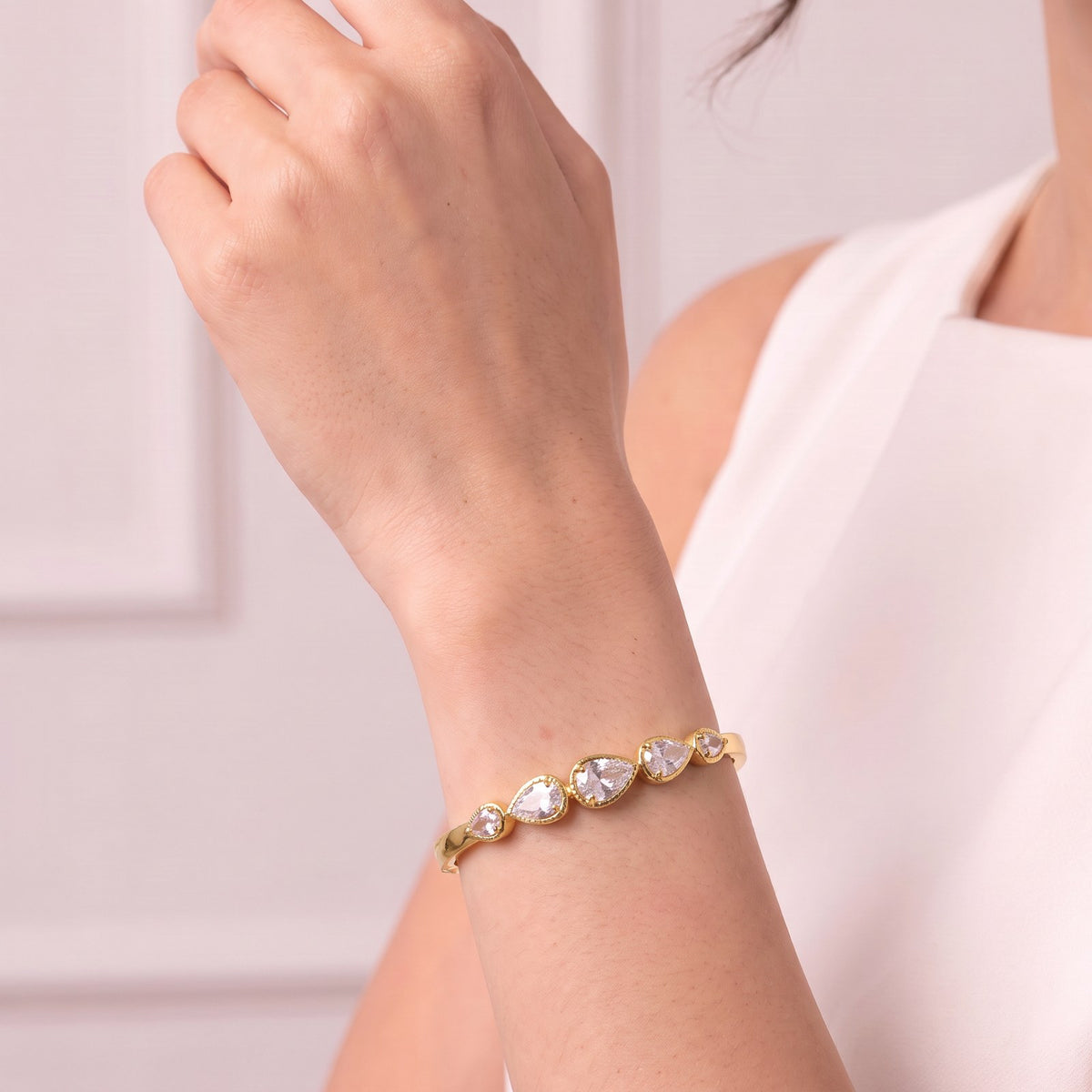 Liora Gold Plated Bangle