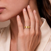 Petaline Gold Ring
