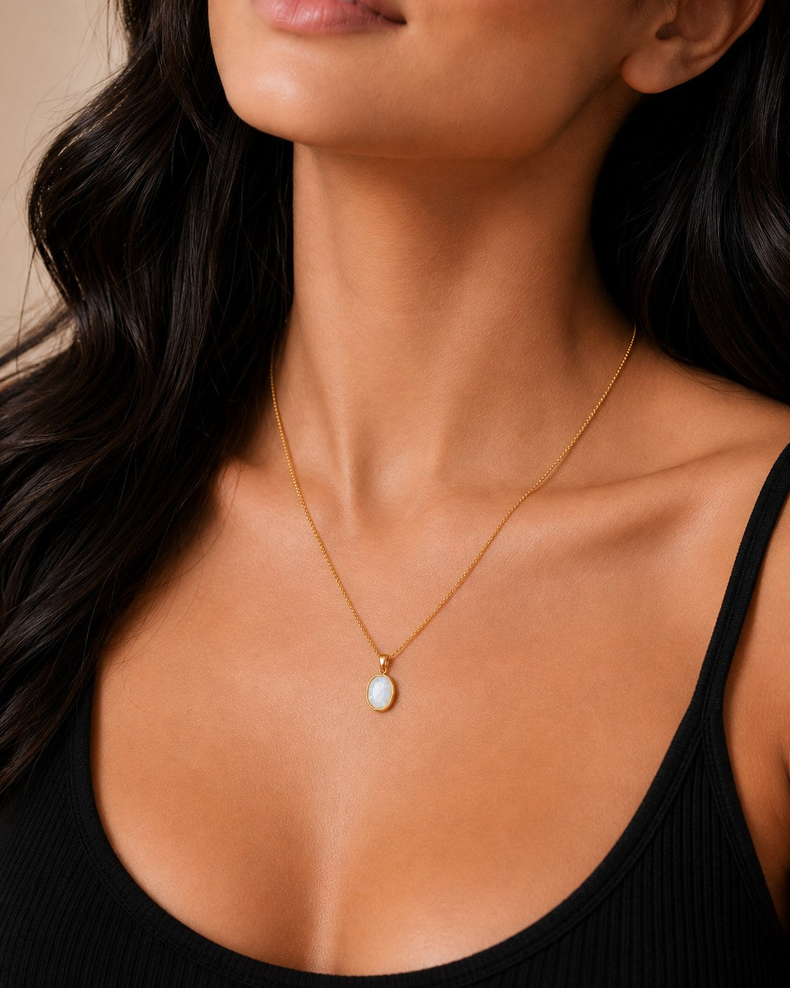 Opal Gold Necklace