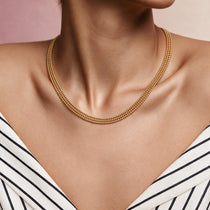 Weave Gold Necklace