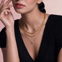 The Icon Layered Gold Necklace