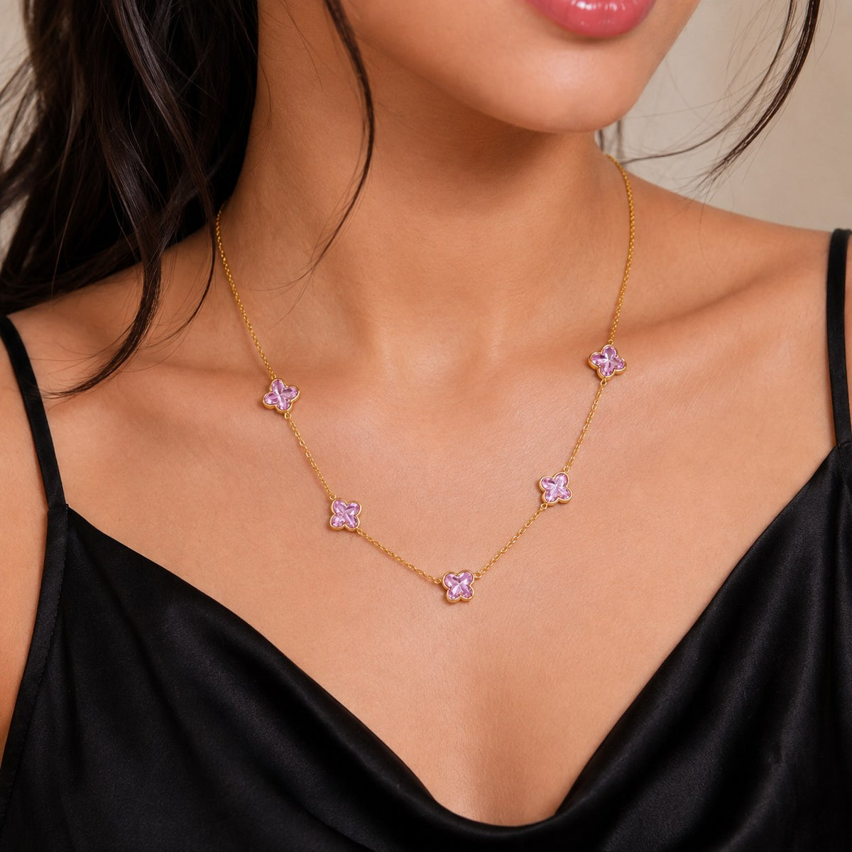 Emily Butterfly Gold Necklace