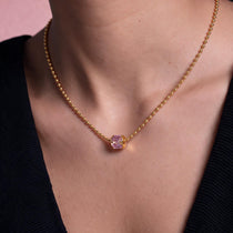 Roselle Gold Necklace