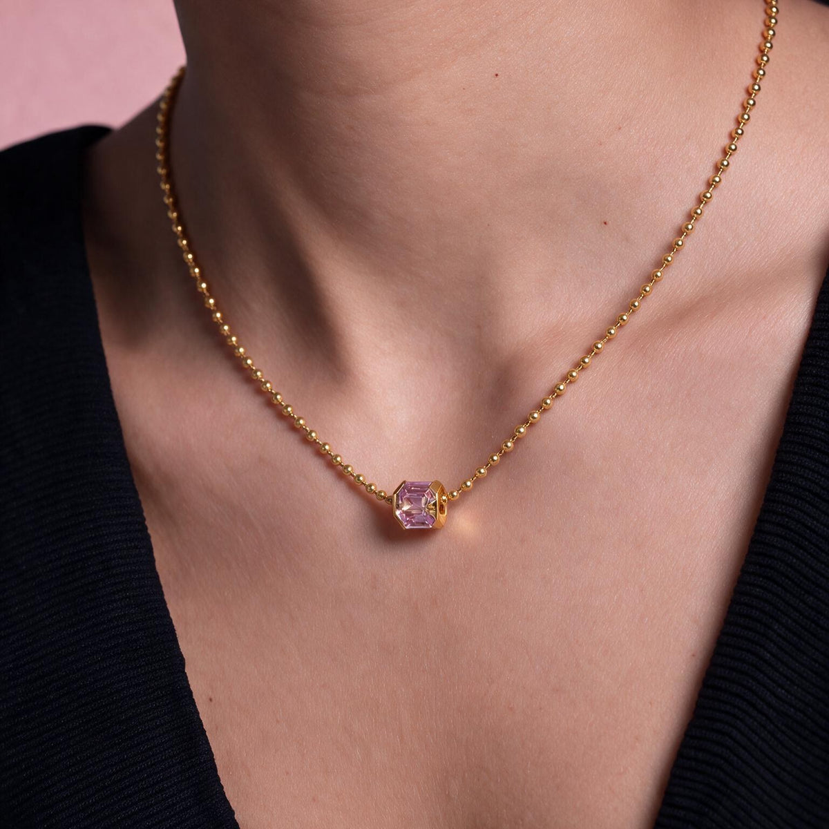 Roselle Gold Necklace