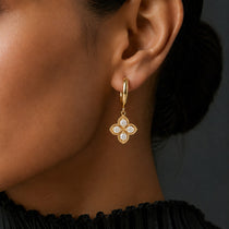 Fleur Gold Earrings