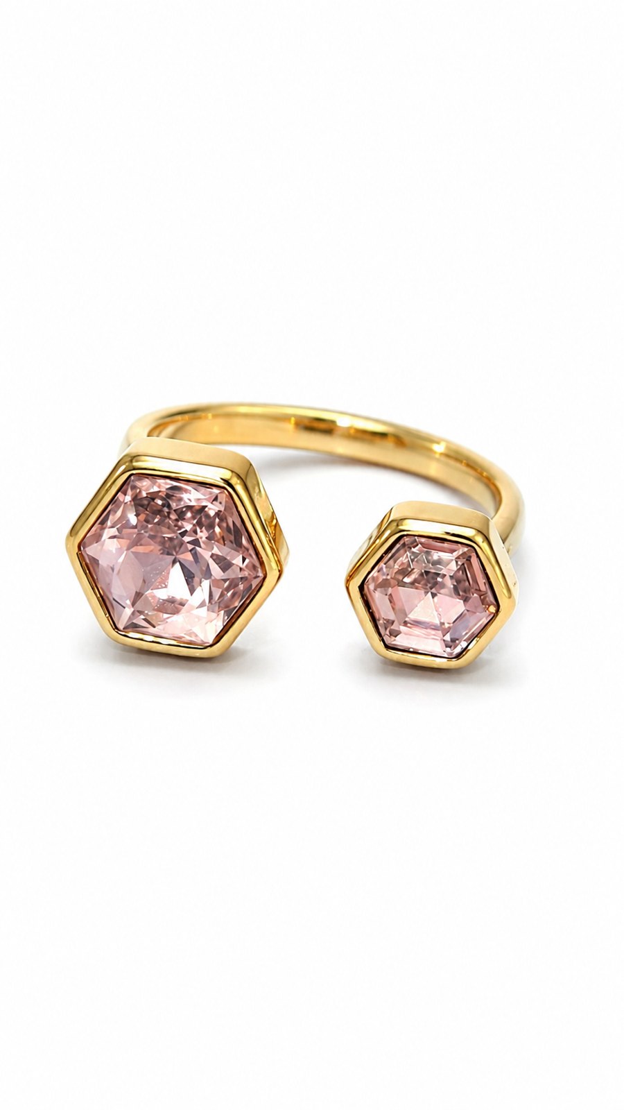 Roselle Duo Gold Ring