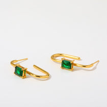 Nova Gold Statement Hoop Earrings