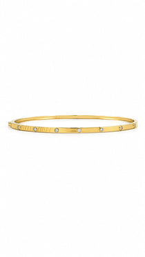 Elora Gold Plated Bangle