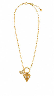 Divine Eye Gold Necklace