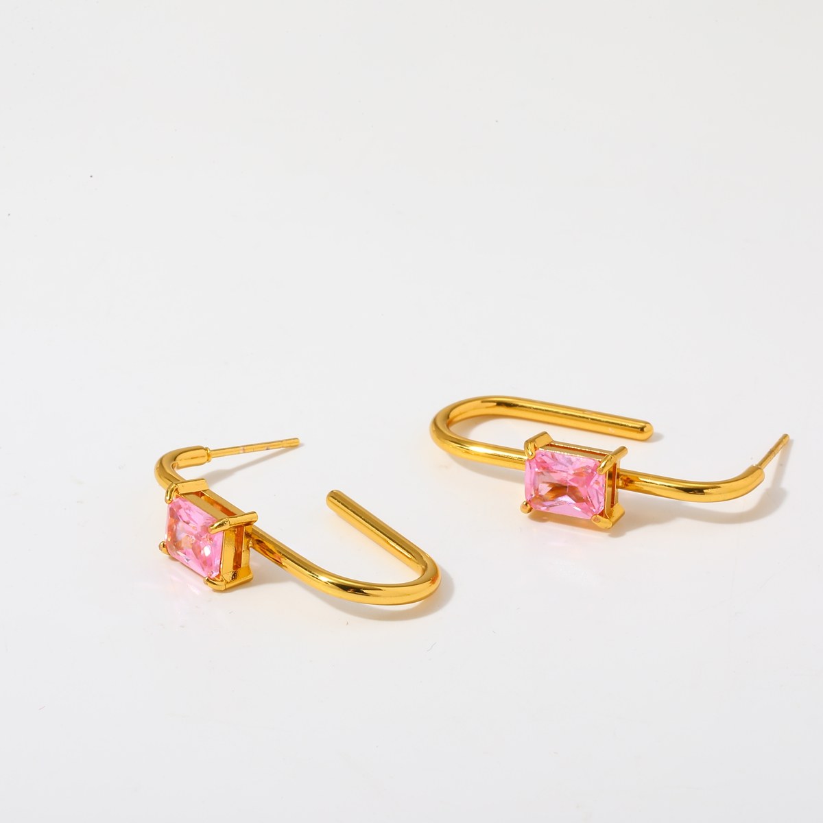 Nova Gold Statement Hoop Earrings