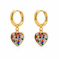 Confetti Gold Earrings