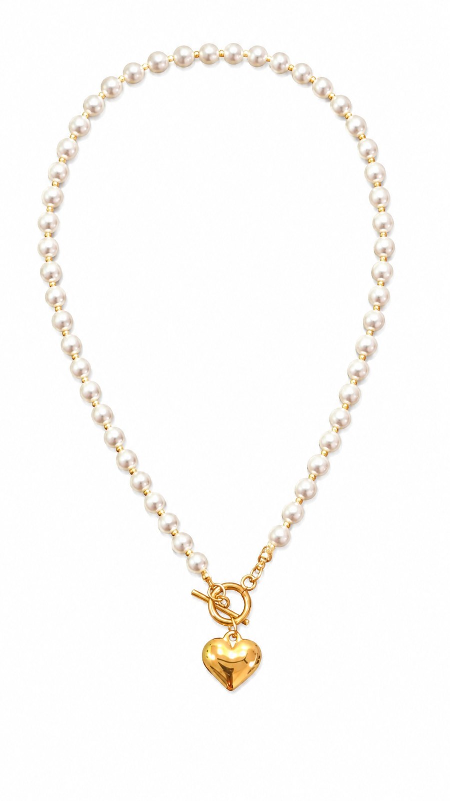 Cheri Pearl Gold Necklace