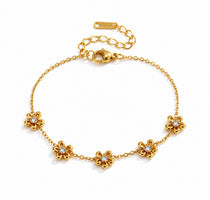 Flora Gold Bracelet