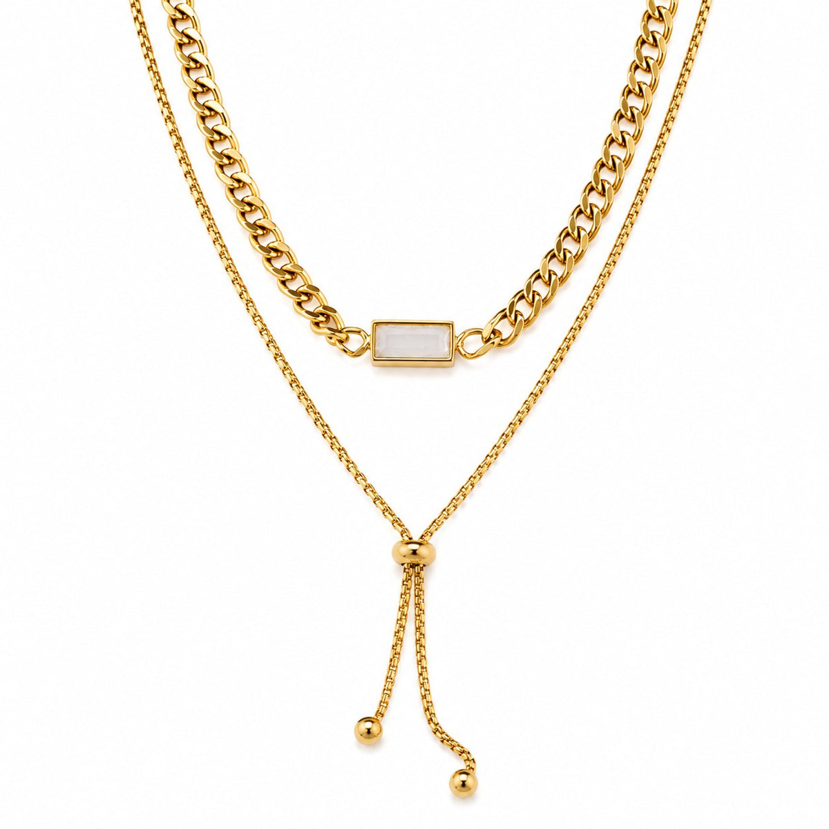 Harmony Layered Gold Necklace
